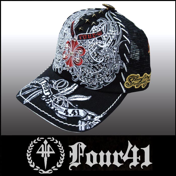 4.41 Four Forty One CAP �ե����ե����ƥ������ ����å� �֥�å� ������ե����� 08 ���ᥫ�� ����� ���쥫�� �ե��å���� ROCK ���å� �������� �����ˡ� LAȯ ˹�� �֥��� ��Ź������1209