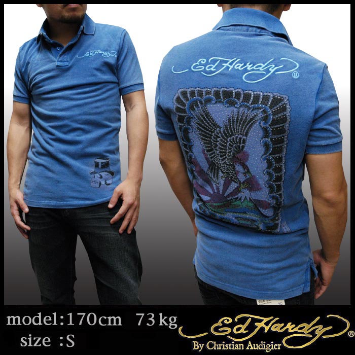 Ed Hardy 400�������·�� ���ɥϡ��ǥ��� ��� �饤�󥹥ȡ��� �ݥ������ EAGLE HORIZON �֥롼 ���ɡ��ϡ��ǥ��� Edhardy ���ɥϡ��ǥ� ������ ��������� �ե��å���� ����ְ��� �֥��� ����� �������� ���ꥹ����󥪡��ɥ����� Smet ����å� �����ˤ��