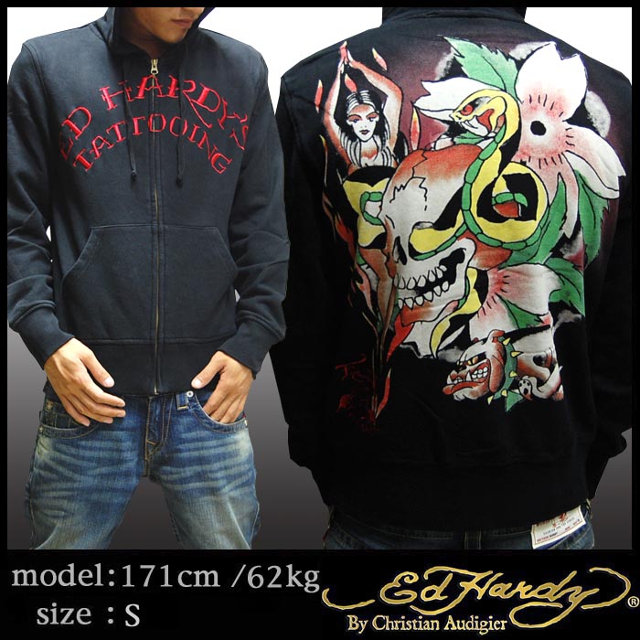 Ed Hardy ���ɥϡ��ǥ��� ��� �ѡ����� SKULL SNAKE �֥�å� ���ɡ��ϡ��ǥ��� Edhardy LA����� ���ɥϡ��ǥ� �ϥꥦ�å� ����� �����奢�� ���쥫�� ������ ���� �֥��� Christian Audigier ���ꥹ����� �����ɥ����� Smet ����å� �����ˤ��