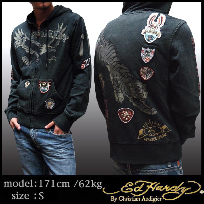 Ed Hardy ���ɥϡ��ǥ��� ��� ���å� �ѡ����� TIGER STRIDE �֥�å� ���ɡ��ϡ��ǥ��� Edhardy LA����� ���ɥϡ��ǥ� �ϥꥦ�å� ����� �����奢�� ���쥫�� ������ ���� �֥��� Christian Audigier ���ꥹ����� �����ɥ����� Smet ����å� �����ˤ��