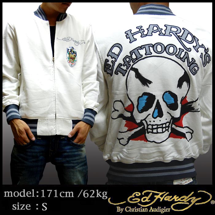 ���ɥϡ��ǥ��� ���㥱�å� ��� Ed Hardy ���åȥ� �ȥ�å����㥱�å� FIERCE PANTHER �ۥ磻�� ���ɡ��ϡ��ǥ��� ������ ����ݡ��� LA����� �ե��å���� ���ե��� �Ǻ� �֥��� ���쥫�� ���ᥫ�� ���ȥ꡼�� �ѡ����� �������� ���ꥹ����� �����ɥ����� ������