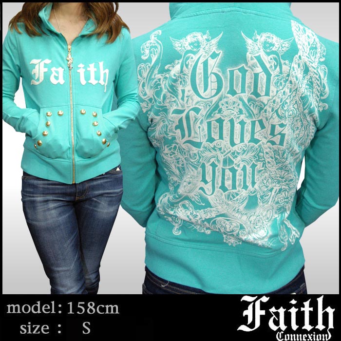 新品 FAITH CONNEXION 【 フェイスコネクション 】 ウォッシュ加工ストレートジーンズ / デニムパンツ 31 Faith Connexion フェイス コネクション レディース ジップ パーカー