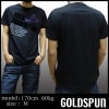 【セール】 Usher アッシャー Chris Brown クリスブラウン 着用 GOLDSPUN ゴールドスパン Tシャツ メンズ ブラック LAセレブ ライダース ハリウッド セレブ カジュアル セレカジ スタイル