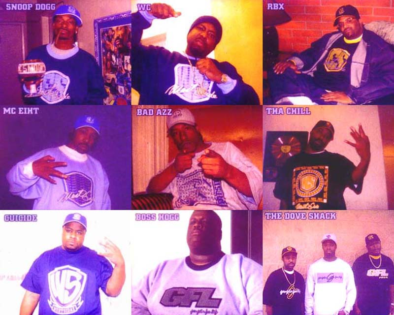 ☆G-way GFLGangsta for life スエット トレーナー ライトブルー