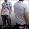 【セール】 HAWKE&DUMAR ホークアンドデュマ メンズ Tシャツ グレー ホーク&デュマー ストリート ブランド ニューヨーク ブルックリン スタイル HIPHOP ヒップホップ ファッション ダンス ウェア 服 FAMOUS フェイマス THE HUNDREDS REBEL8 OBEY SHMACK 10DEEP テンディープ