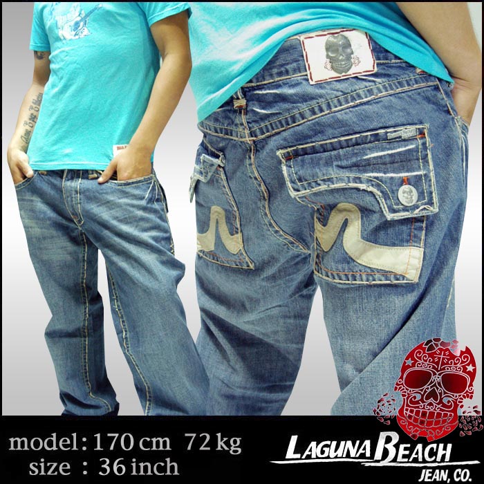 ����ե���˥�ȯ�� LAGUNA BEACH ��� �ǥ˥� SUNSET BEACH �饤�ȥ֥롼 �쥶�� �饰�ʥӡ��� ������ �ӥ�ơ��� �ѥ�� LA����� ����� �ե��å���� ���쥫�� ���ᥫ�� TRUE RELIGION �ȥ��롼��ꥸ��� �����ˤ��