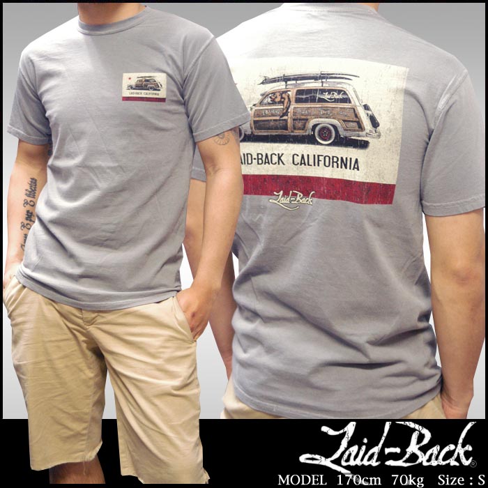 Laid-Back USA �쥤�ɥХå� ��� CALIFORNIA �����å��� ���졼 Ⱦµ t����� ����� ������ơ��� �����奢�� ����ݡ��� �ե��å���� ���ᥫ�� �֥��� ������ �������� Johnson Motors ����󥽥�⡼������ �����ˢ� ��Ź������1212