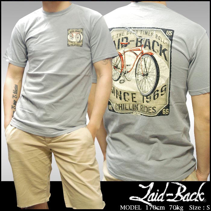 Laid-Back USA �쥤�ɥХå� ��� CHILLIN` RIDES �����å��� ���졼 Ⱦµ t����� ����� ������ơ��� �����奢�� ����ݡ��� �ե��å���� ���ᥫ�� �֥��� ������ �������� Johnson Motors ����󥽥�⡼������ �����ˢ� ��Ź������1212