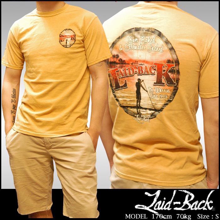 Laid-Back USA �쥤�ɥХå� ��� SUN BAKED �����å��� �������� Ⱦµ t����� ����� ������ơ��� �����奢�� ����ݡ��� �ե��å���� ���ᥫ�� �֥��� ������ �������� Johnson Motors ����󥽥�⡼������ �����ˢ� ��Ź������1212