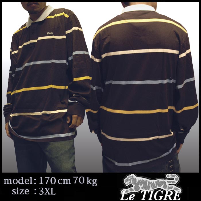 ���礭�������������� 3XL 4L �� Le TIGRE Ĺµ ��� �ݥ������ �֥饦�� ��ƥ����� �饬������� ��ƥ����� �� �ƥ����� ���ᥫ�� LA����� ����� �ե��å���� �����奢�� ����ꥫ�󥫥��奢�� �������� ����ݡ��� �֥��� 3L 4L