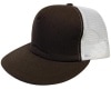 【SLUGGERS】 メッシュキャップ ブラウン × ホワイト プレーン キャップ PLAIN CAP 無地キャップ シティーキャップ ストリート HIPHOP ヒップホップ スタイル ウェッサイ ウエッサイ チカーノ ファッション ウエストコースト 西海岸 B-BOY B系 ウェアー