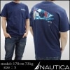 NAUTICA ノーティカ メンズ Tシャツ 半袖 シャツ ネイビー ノーチカ 正規品 アメカジ スポーツ ストリート ファッション カジュアル スタイル インポート ブランド 好きにも♪
