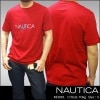 NAUTICA ノーティカ メンズ Tシャツ 半袖 シャツ レッド 13 ノーチカ 正規 商品 tシャツ アメカジ スポーツ ストリート ファッション インポート ブランド カジュアル スタイル 好きにも♪