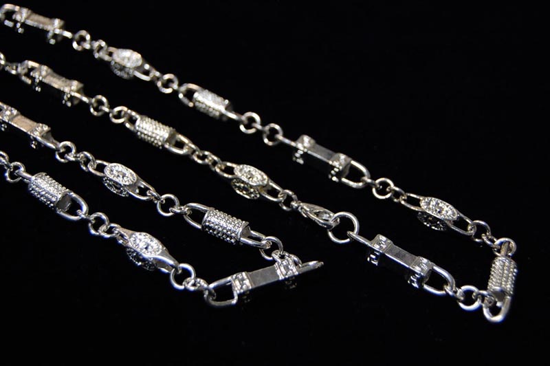 セール】 75cm BLING BLING HIPHOP JEWELRY ストリート スタイル 