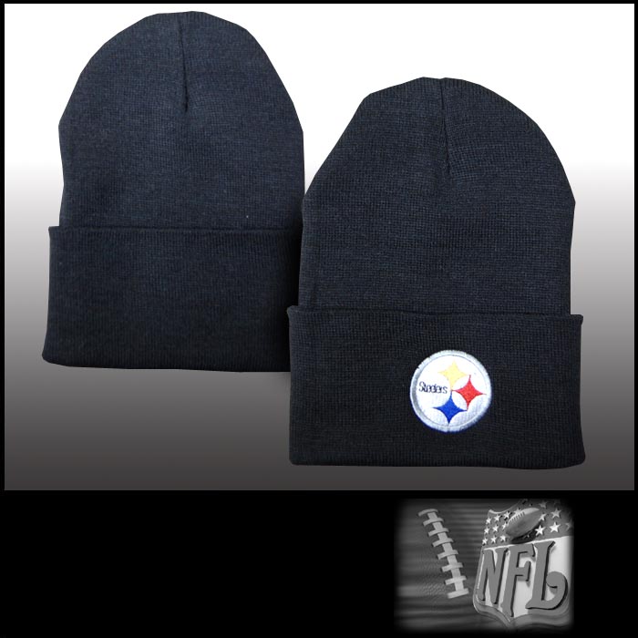 NFL オフィシャル スティーラーズ ピッツバーグ 刺繍 ロゴ ニット