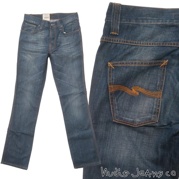 NUDIE JEANS ̡ǥ  ǥ˥ ѥ SLIM JIM LIGHT RICH BLUE   եå եǺ ѥ ݡ ֥ ᥫ ȥ꡼ 奢  쥫   