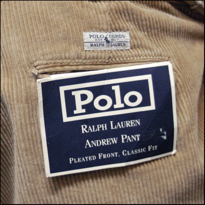 POLO by RALPH LAUREN ラルフローレン メンズ コーデュロイ パンツ