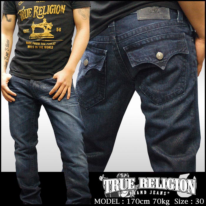 トゥルーレリジョン TRUE RELIGION メンズ ストレート デニム RICKY