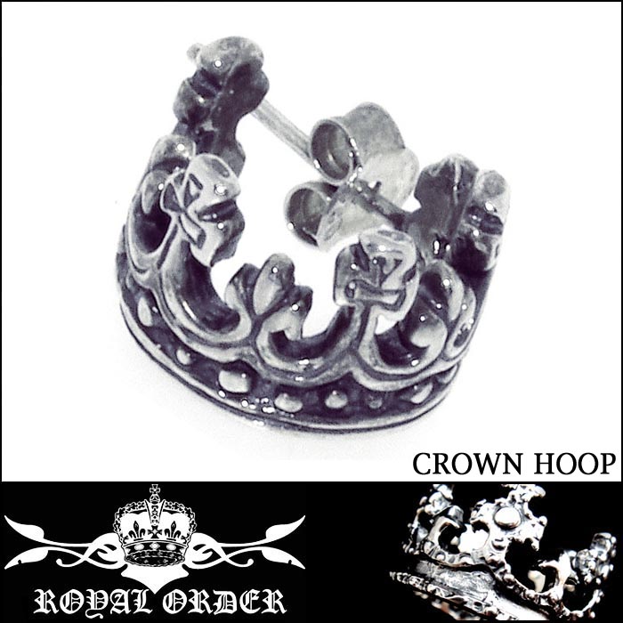 Royal Order ������륪������ ��1������ ����С� �ԥ��� CROWN HOOP SE115 ������ �ϥꥦ�å� ����� ���� ���������꡼ ���奨�꡼ �֥��� �������� �ե��å���� CHROME HEARTS ������ϡ��� ������ �ӥ륦������쥶�� BWL ��������󥮥� �����ˤ��