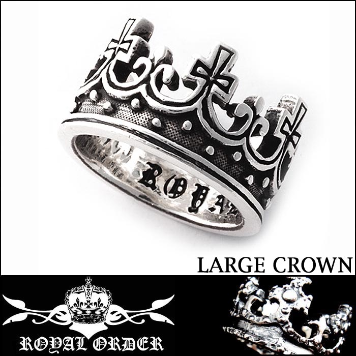 ��¨Ǽ �����٤ʤ��� ������륪������ ��� ��ǥ����� ��� Royal Order LARGE CROWN SR15 ��US6�� ���ܥ�����11��� ���� ����С� ���奨�꡼ �ϥꥦ�å� ����� ���� ����ݡ��� ���������꡼ �֥���