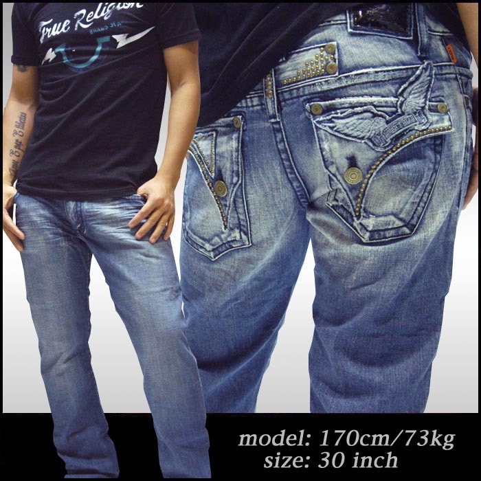 ROBIN'S JEAN ロビンズジーン メンズ ローライズ ストレート デニム