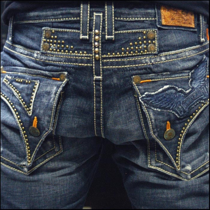 ROBIN'S JEAN ロビンズジーン メンズ ローライズ ストレート デニム