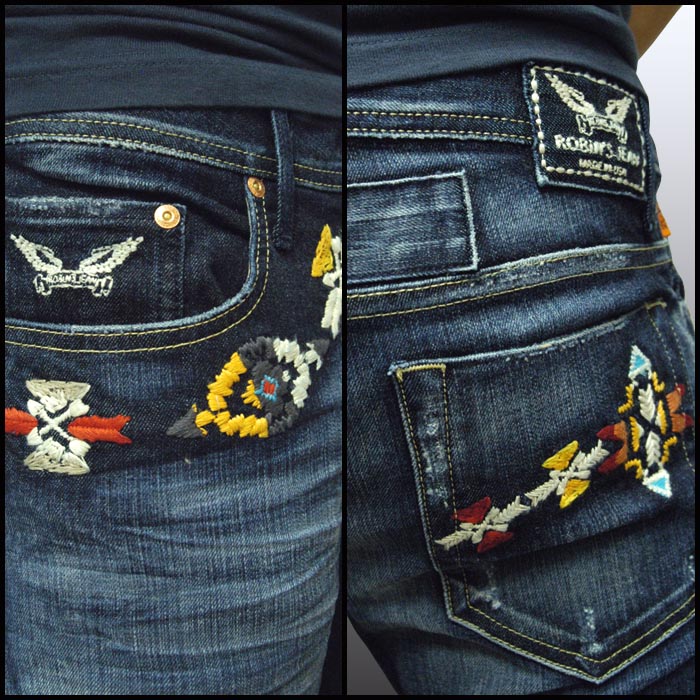 ROBIN'S JEAN ロビンズジーン メンズ ローライズ スキニー デニム