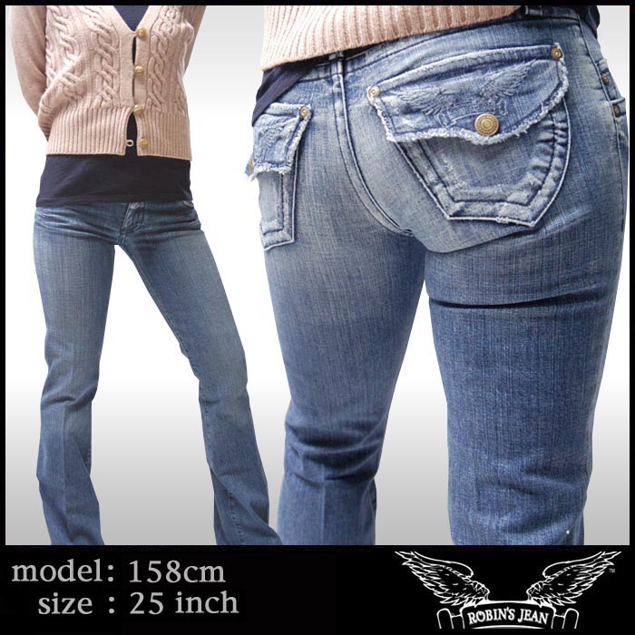 【送料無料】 ROBIN'S JEAN ロビンズジーン レディース ローライズ フレア ブーツカット デニム CELEBRITIES W08 オーシャンズ サファリ掲載 セレブ愛用 ジーンズ パンツ ブランド ROBINS ロビンズジーンズ セレカジ アメカジ サーフ 好きに♪