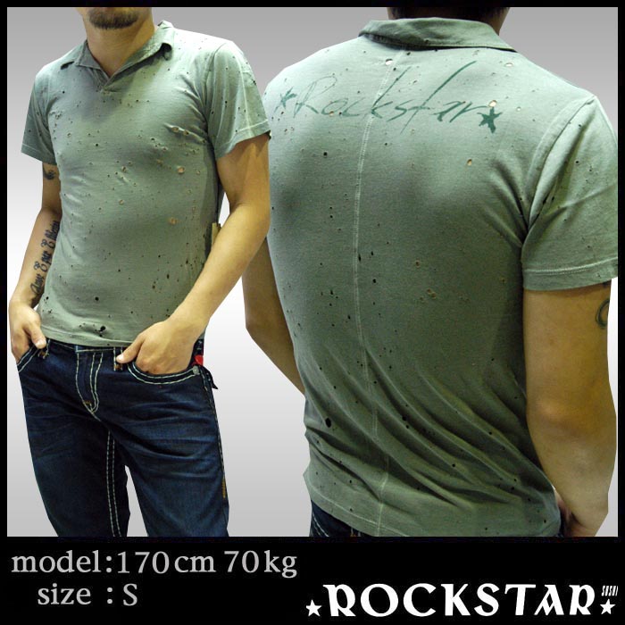 ROCKSTAR sushi   Ⱦµ ᡼ ݥ T ⥹꡼ VF022 å LA 쥫 ᥫ å ϥꥦåɥ  եå  ݡ ֥ ˢ