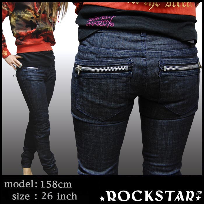 ROCKSTAR sushi Denim ǥ Х ˡ ǥ˥ 饤 ǥ å LA 쥫 ץߥ ǥ˥ ѥ  ϥꥦåɥ  եå ֥ ᥫ  ˢ
