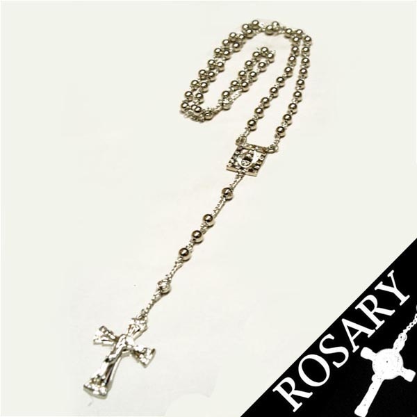 セール】 ロザリオ ネックレス クロス アクセサリー Rosario ロング