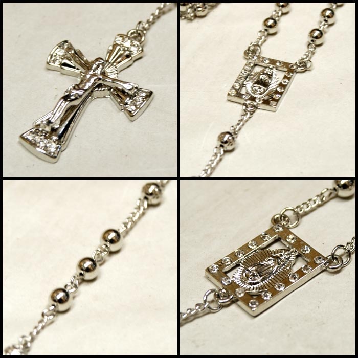 セール】 ロザリオ ネックレス クロス アクセサリー Rosario