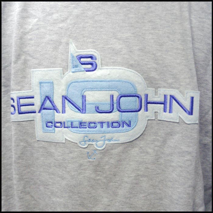 SEAN JOHN ショーンジョン ブランドロゴ ベルト 34 00s Honduras製 Sean John ショーンジョン リンガーTシャツ ビッグ