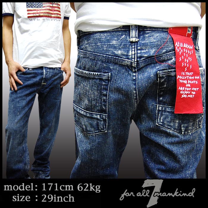 限定アイテム】7 For All Mankind セブン メンズ ストレート デニム