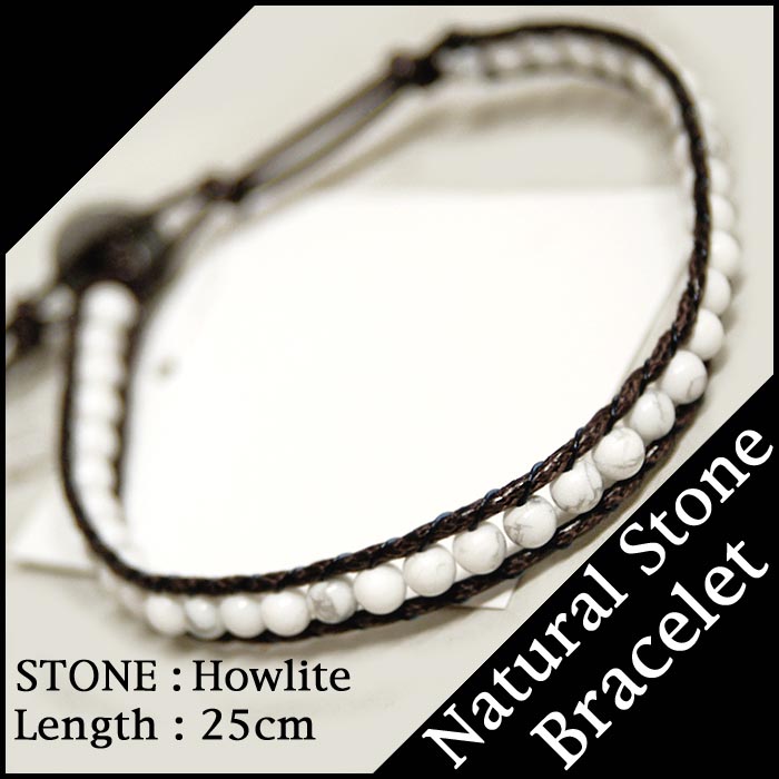 Natural Stone ���󥰥� ��å� �֥쥹��å� �ϥ��饤�� ŷ���� �ۥ磻�� single wrap �쥶�� �� �֥쥹 LA����� ���ᥫ�� ���쥫�� Chan Luu �����롼 chanluu ����󡦥롼 M.Cohen ���ࡦ�������� �ʤ� LAȯ ���������꡼ �֥��� �����ˡ� 5P_0502