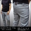 TNMジーンズ メンズ スキニー カラーパンツ へザーグレー ストレッチ スリム スキニーパンツ スキニージーンズ チノパン LA JEANS インポート ロサンゼルス ファッション スタイル ウェア ヌーディー ストリート カジュアル デニム ブランド