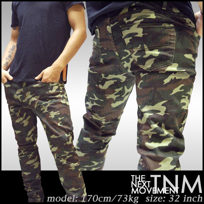 LAȯTNM  ˡ 顼ѥ GREEN CAMO º ȥå  ˡѥ Υѥ JEANS ݡ 󥼥륹 եå ᥫ  ̡ǥ  ȥ꡼ 奢 ǥ˥ ֥