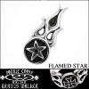 Travis Walker トラヴィスワーカー シルバー ペンダント トップ チャーム FLAMED STAR CHS015 セレブ 愛用 アクセサリー ジュエリー ブランド スタイル ファッション CHROME HEARTS クロムハーツ ロンワンズ ビルウォールレザー BWL ロイヤルオーダー 好きにも♪