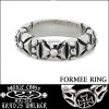 Travis Walker トラヴィスワーカー シルバー リング 指輪 FORMEE RING RGS038 セレブ 愛用 アクセサリー ジュエリー ブランド スタイル ファッション CHROME HEARTS クロムハーツ ロンワンズ ビルウォールレザー BWL ロイヤルオーダー 好きにも♪