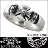 Travis Walker トラヴィスワーカー シルバー リング 指輪 FORMEE RING RGS040 セレブ 愛用 アクセサリー ジュエリー ブランド スタイル ファッション CHROME HEARTS クロムハーツ ロンワンズ ビルウォールレザー BWL ロイヤルオーダー 好きにも♪