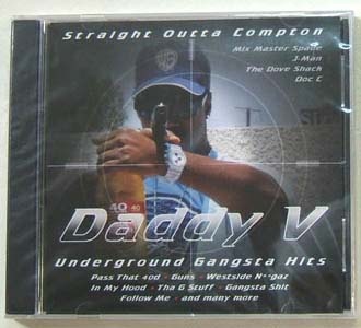 Daddy V ���ǥ���V CD Underground Gangsta Hits G��å� G-RAP RAP �쥢�� HIPHOP �ҥåץۥå� ������ ����� ����󥰥��� GANGSTA WEST COAST ���󥰥ӡ��� �����å��� �����å��� Snoop Dogg ���̡��� �ɥå� �����ˢ� 5P_0502