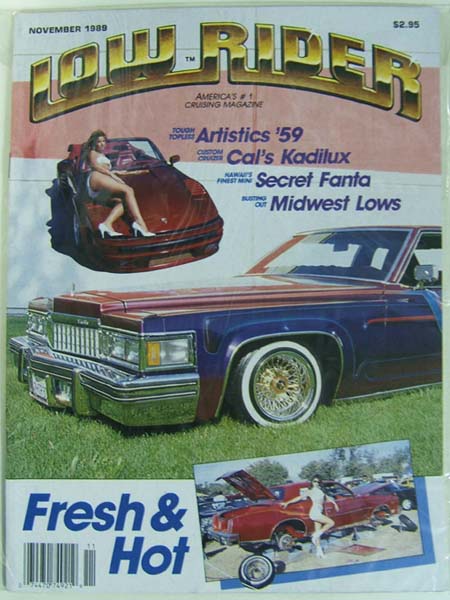 ��US�� �����饤�����ޥ������1989ǯ11����Vintage Lowrider Magazine USA��November 1989 ���� �ӥ�ơ��� ͢������ ��ư�ֻ��� �����ޥ����� �������५�� ��ư�� ���� �������� ��¤ �ڥ���� ����� ����ѥ�  �����ޥ� �����饤�ǥ��� USDM ���ݥ���  5P_0502