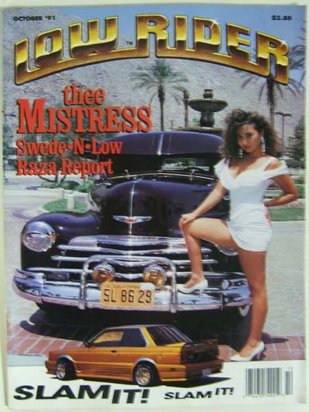 ��US�� �����饤�����ޥ������1991ǯ10����Vintage Lowrider Magazine USA��October 1991 ���� �ӥ�ơ��� ͢������ ��ư�ֻ��� �����ޥ����� �������५�� ��ư�� ���� �������� ��¤ �ڥ���� ����� ����ѥ�  �����ޥ� �����饤�ǥ��� USDM ���ݥ���  5P_0502