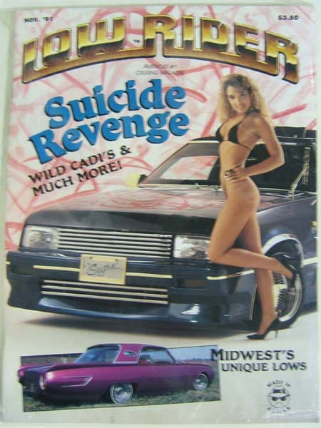 ��US�� �����饤�����ޥ������1991ǯ11����Vintage Lowrider Magazine USA��November 1991 ���� �ӥ�ơ��� ͢������ ��ư�ֻ��� �����ޥ����� �������५�� ��ư�� ���� �������� ��¤ �ڥ���� ����� ����ѥ�  �����ޥ� �����饤�ǥ��� USDM ���ݥ���  5P_0502