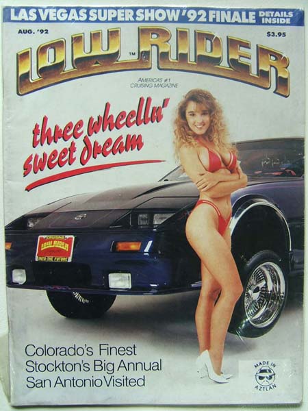 ��US�� �����饤�����ޥ������1992ǯ8����Vintage Lowrider Magazine USA��August 1992 ���� �ӥ�ơ��� ͢������ ��ư�ֻ��� �����ޥ����� �������५�� ��ư�� ���� �������� ��¤ �ڥ���� ����� ����ѥ�  �����ޥ� �����饤�ǥ��� USDM ���ݥ���  5P_0502