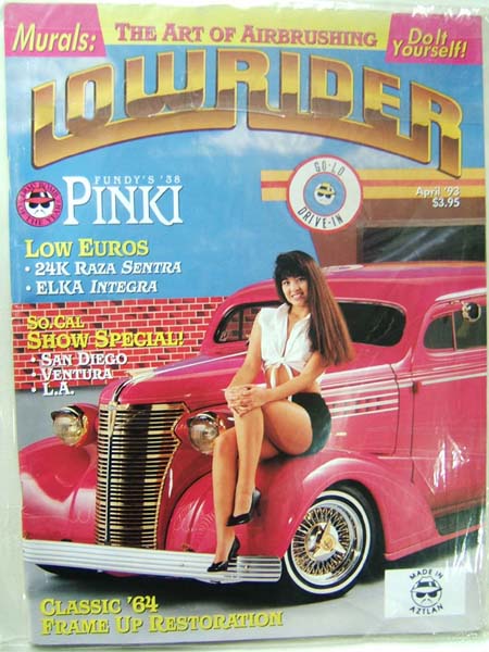��US�� �����饤�����ޥ������1993ǯ4����Vintage Lowrider Magazine USA��April 1993 ���� �ӥ�ơ��� ͢������ ��ư�ֻ��� �����ޥ����� �������५�� ��ư�� ���� �������� ��¤ �ڥ���� ����� ����ѥ�  �����ޥ� �����饤�ǥ��� USDM ���ݥ���  5P_0502