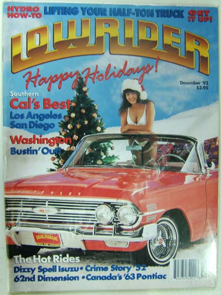 ��US�� �����饤�����ޥ������1993ǯ12����Vintage Lowrider Magazine USA��December 1993 ���� �ӥ�ơ��� ͢������ ��ư�ֻ��� �����ޥ����� �������५�� ��ư�� ���� �������� ��¤ �ڥ���� ����� ����ѥ�  �����ޥ� �����饤�ǥ��� USDM ���ݥ���  5P_0502