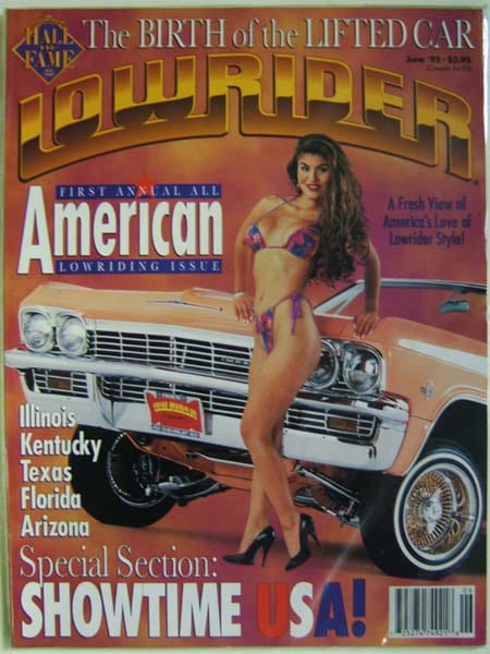 ��US�� �����饤�����ޥ������1995ǯ6����Vintage Lowrider Magazine USA��June 1995 ���� �ӥ�ơ��� ͢������ ��ư�ֻ��� �����ޥ����� �������५�� ��ư�� ���� �������� ��¤ �ڥ���� ����� ����ѥ�  �����ޥ� �����饤�ǥ��� USDM ���ݥ���  5P_0502