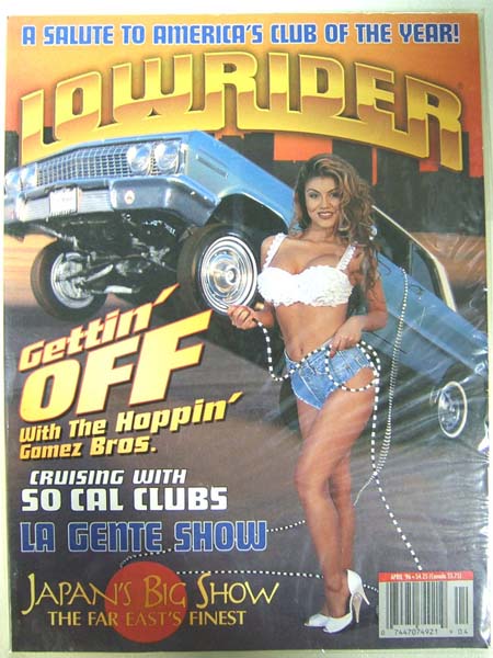 ��US�� �����饤�����ޥ������1996ǯ4����Vintage Lowrider Magazine USA��April 1996 ���� �ӥ�ơ��� ͢������ ��ư�ֻ��� �����ޥ����� �������५�� ��ư�� ���� �������� ��¤ �ڥ���� ����� ����ѥ�  �����ޥ� �����饤�ǥ��� USDM ���ݥ���  5P_0502