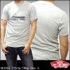 VANS バンズ メンズ Tシャツ C`MERE HIPPY 007 グレー 半袖 シャツ tシャツ 正規 商品 Safari サファリ LEON レオン オーシャンズ 掲載 インポート ブランド ストリート サーフ スケート スタイル スケーター アメカジ ファッション